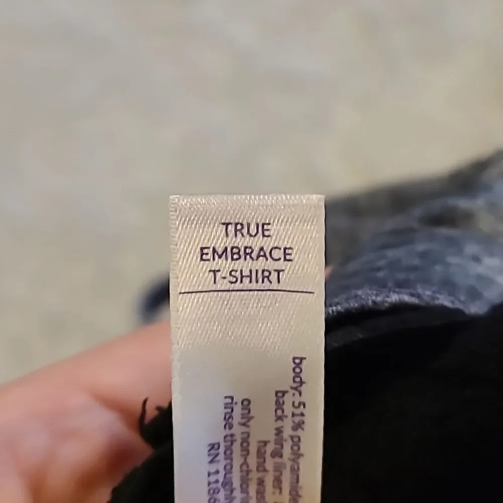Cacique womens true embrace tshirt gray bra size 46d‎